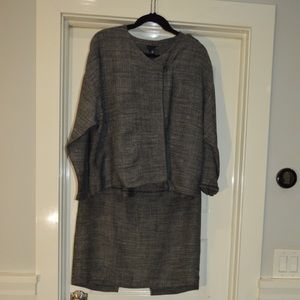 Vintage Eileen Fisher linen blend three piece suit. (4)